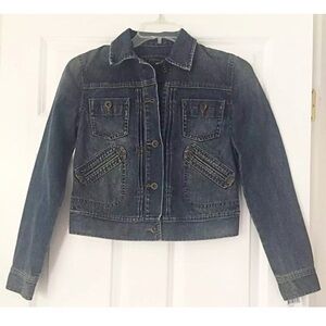 NWT LRL JEANS Sz XS VTG BIG SUR Denim Jacket